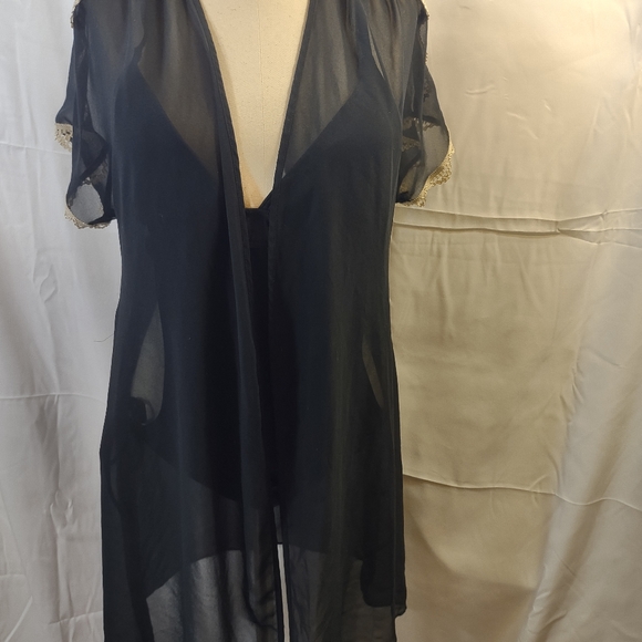 Swimsuit Alloy xl juniors nwot and Cover up Gilligan & O'Malley s/m woman's - Picture 3 of 11